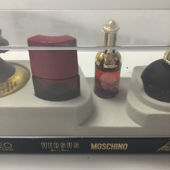 Gianfranco Ferre Moschino Versace Romeo De Gigli Miniatures Set - Picture 4 of 15